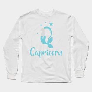 Capricorn Dec 22 - Jan 19 - Earth sign - Zodiac symbols Long Sleeve T-Shirt